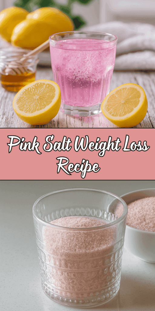 Pink Salt Weight Loss Recipe – The Best 4-Ingredient Detox Drink