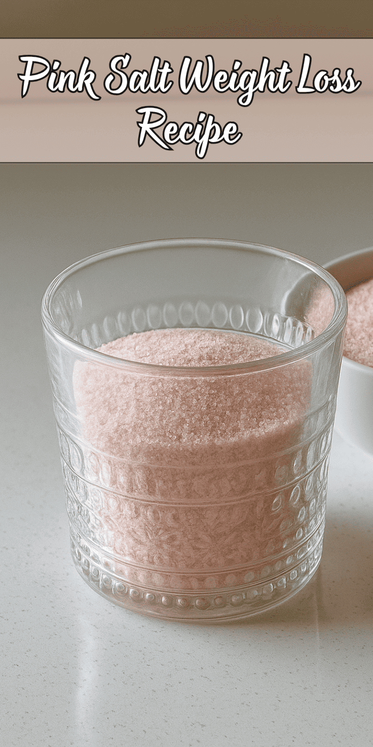 Trying to shed some pounds but tired of fad diets that don’t stick? Enter the Pink Salt Weight Loss Recipe—a trending natural remedy gaining traction for its digestive, detox, and metabolism-boosting benefits. It’s simple, low-cost, and easy to add to your morning routine.
