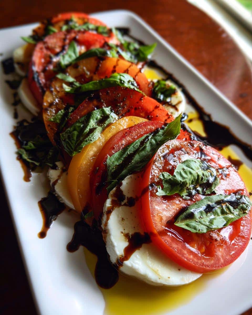 Caprese Salad with Balsamic Glaze - Other 2
