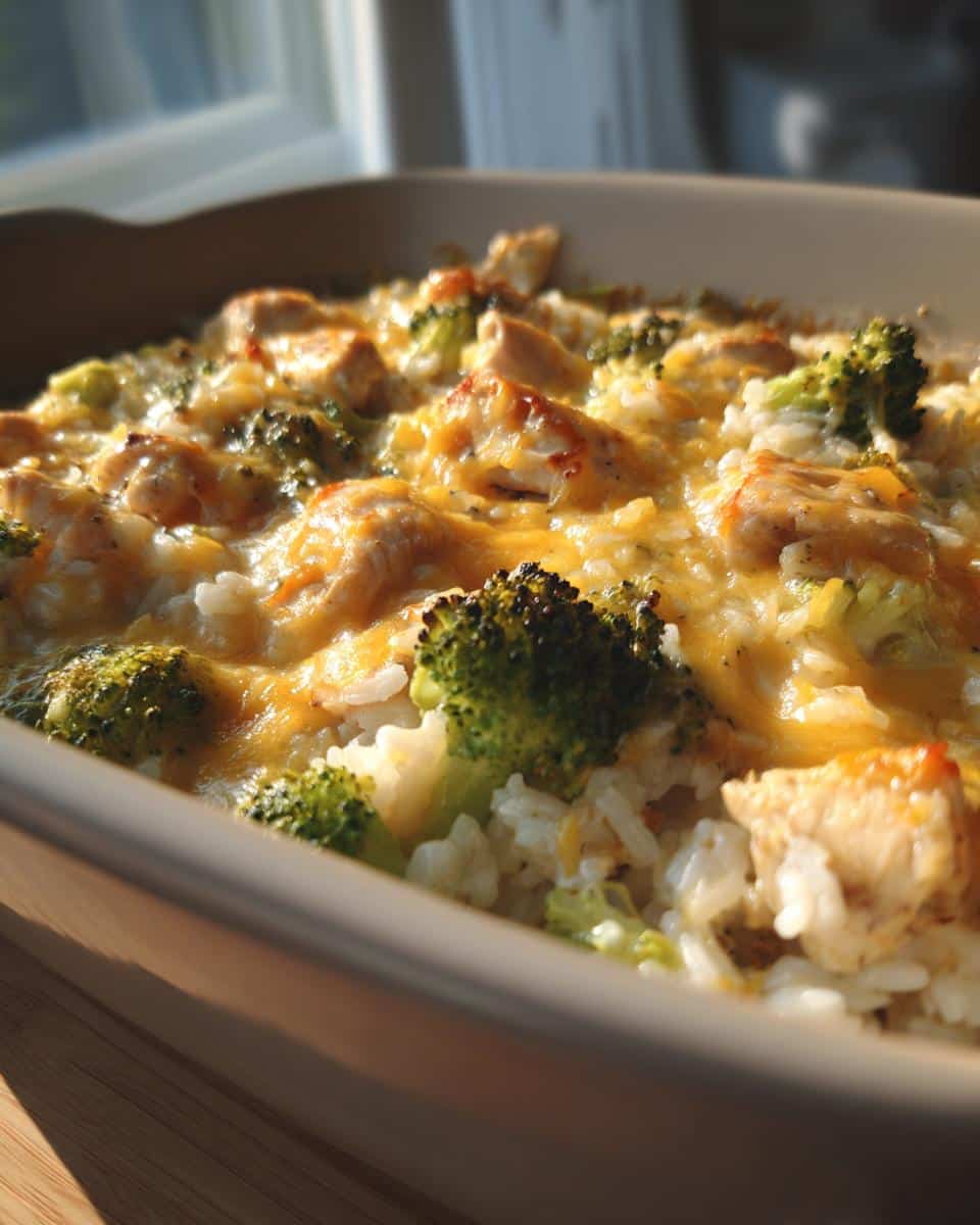 Cheesy Chicken and Rice Bake with Broccoli - Other 1