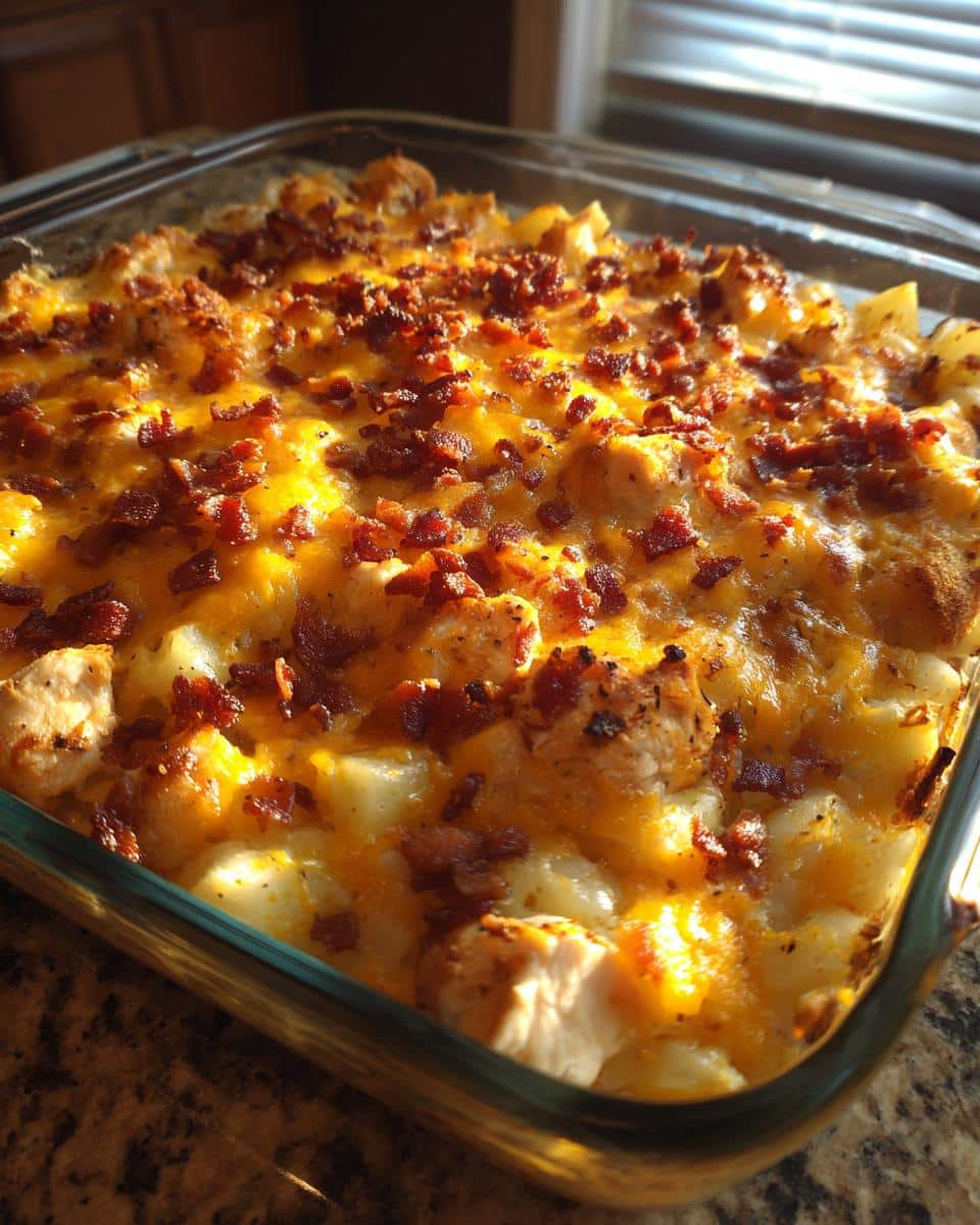 Irresistible Chicken and Potato Bake with Cheddar and Bacon 2 Chicken and Potato Bake with Cheddar and Bacon - Other 1