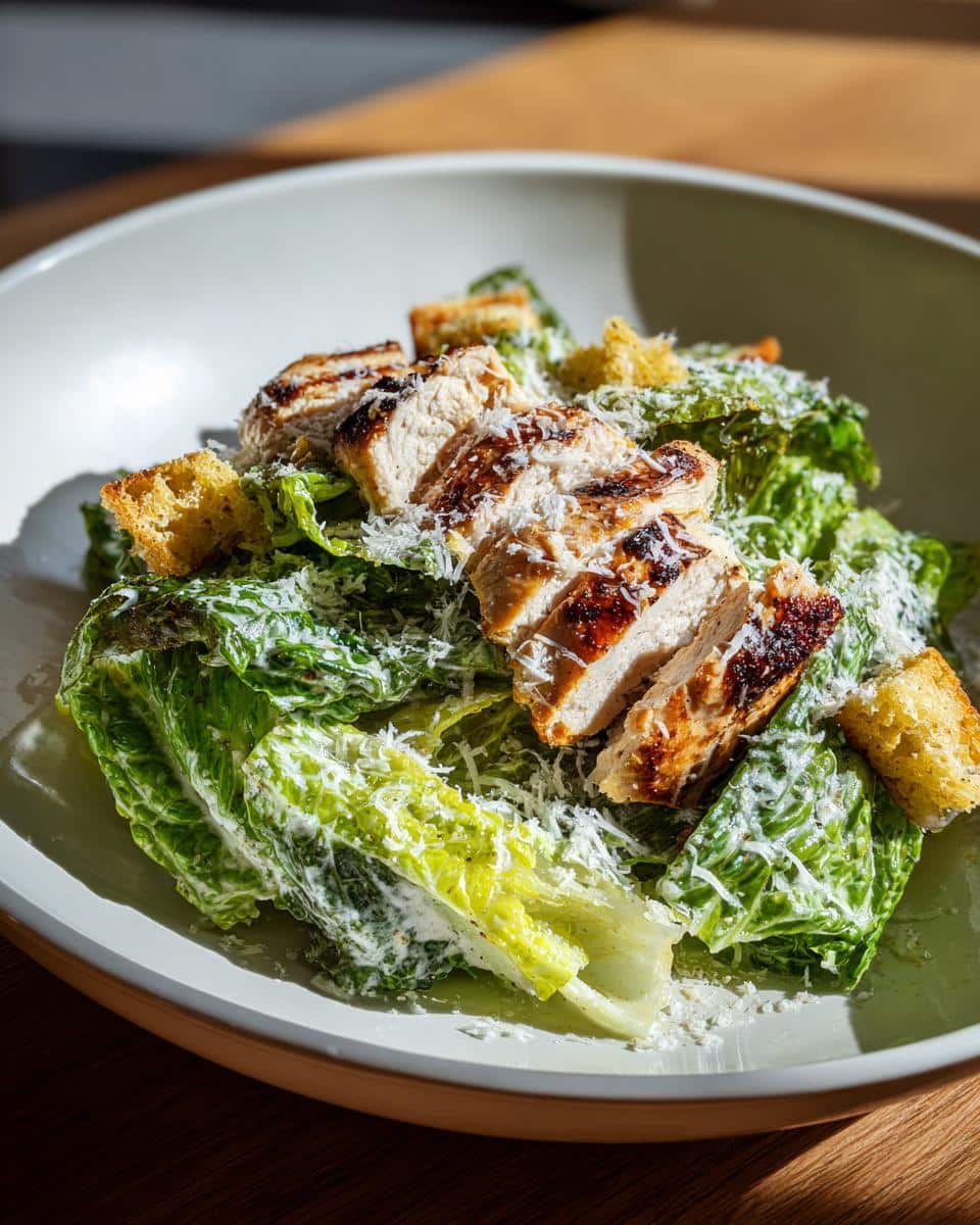 Creamy Caesar Salad with Grilled Chicken - Other 2