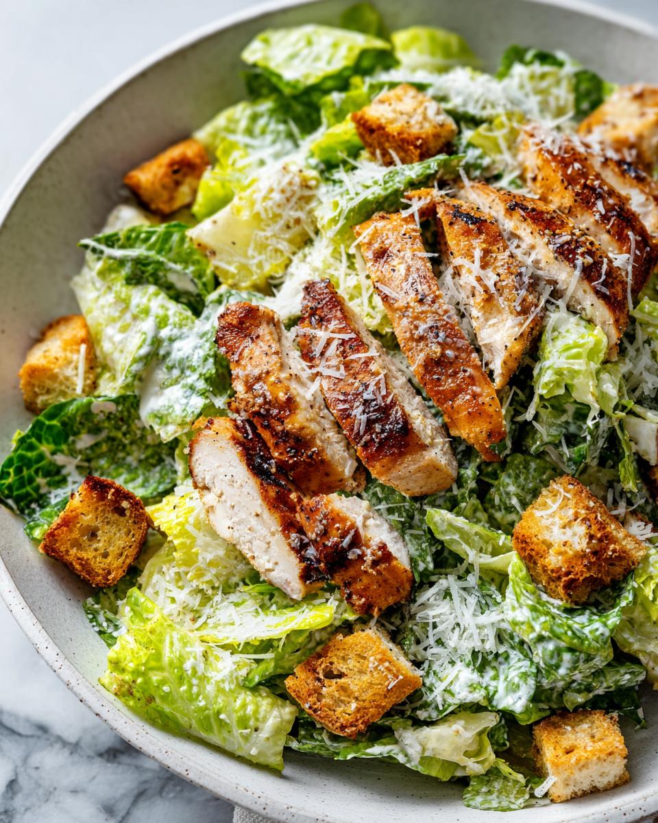 Creamy Caesar Salad with Grilled Chicken - Other 3
