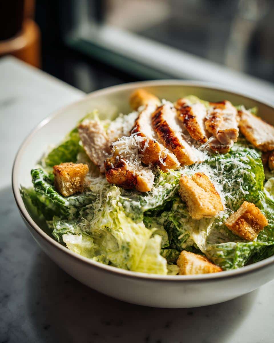 Creamy Caesar Salad with Grilled Chicken - Other 4