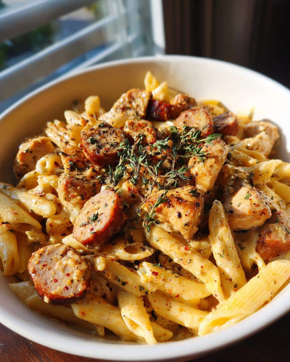 Creamy Cajun Chicken and Sausage Pasta - Other 1