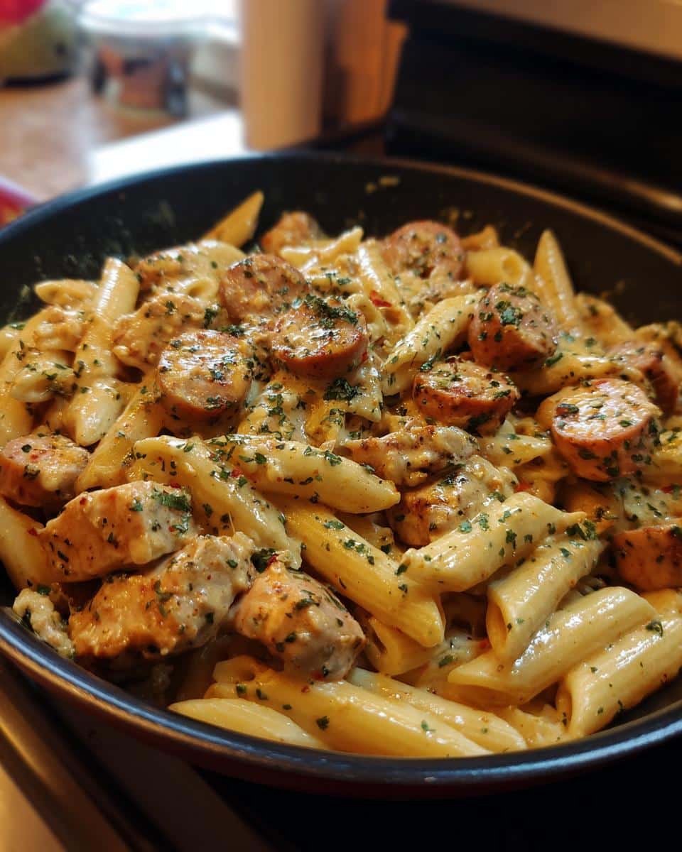 Creamy Cajun Chicken and Sausage Pasta - Other 4