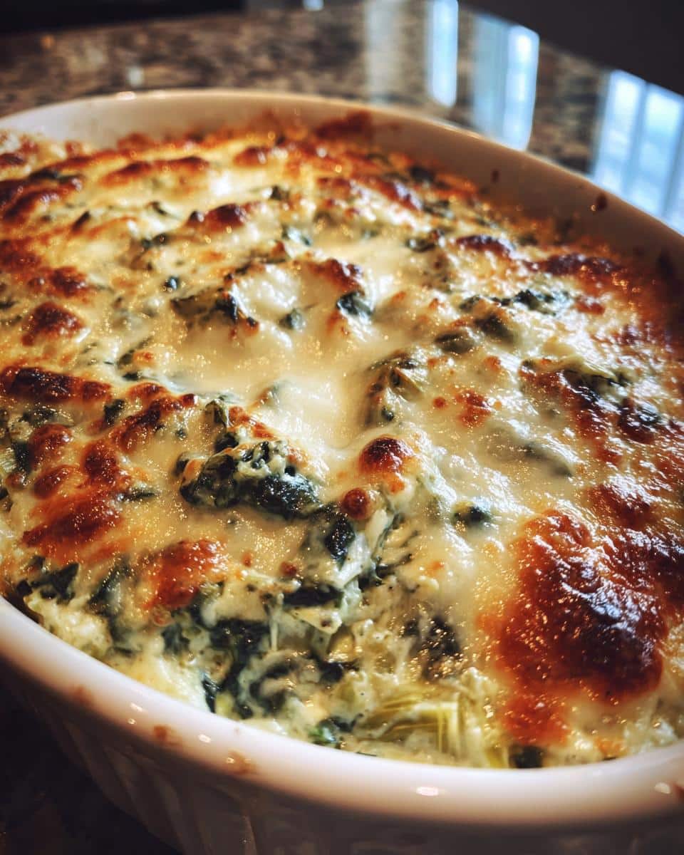 Creamy Spinach and Artichoke Dip with Mozzarella - Other 1