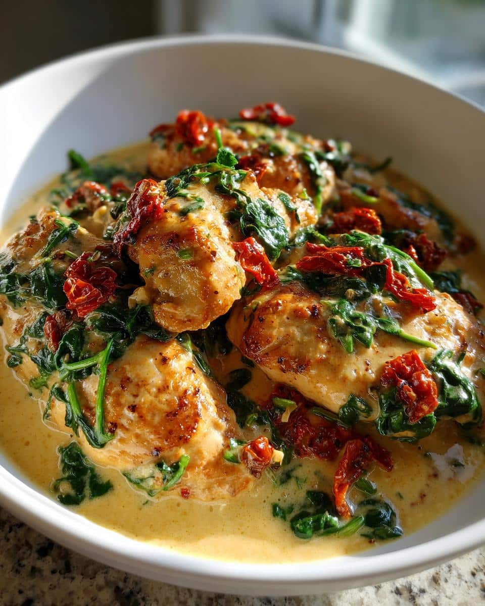 Creamy Tuscan Chicken with Spinach and Sun-Dried Tomatoes - Other 1