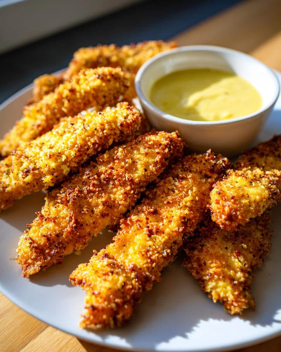 Crispy Oven-Baked Chicken Tenders with Honey Mustard - Other 2