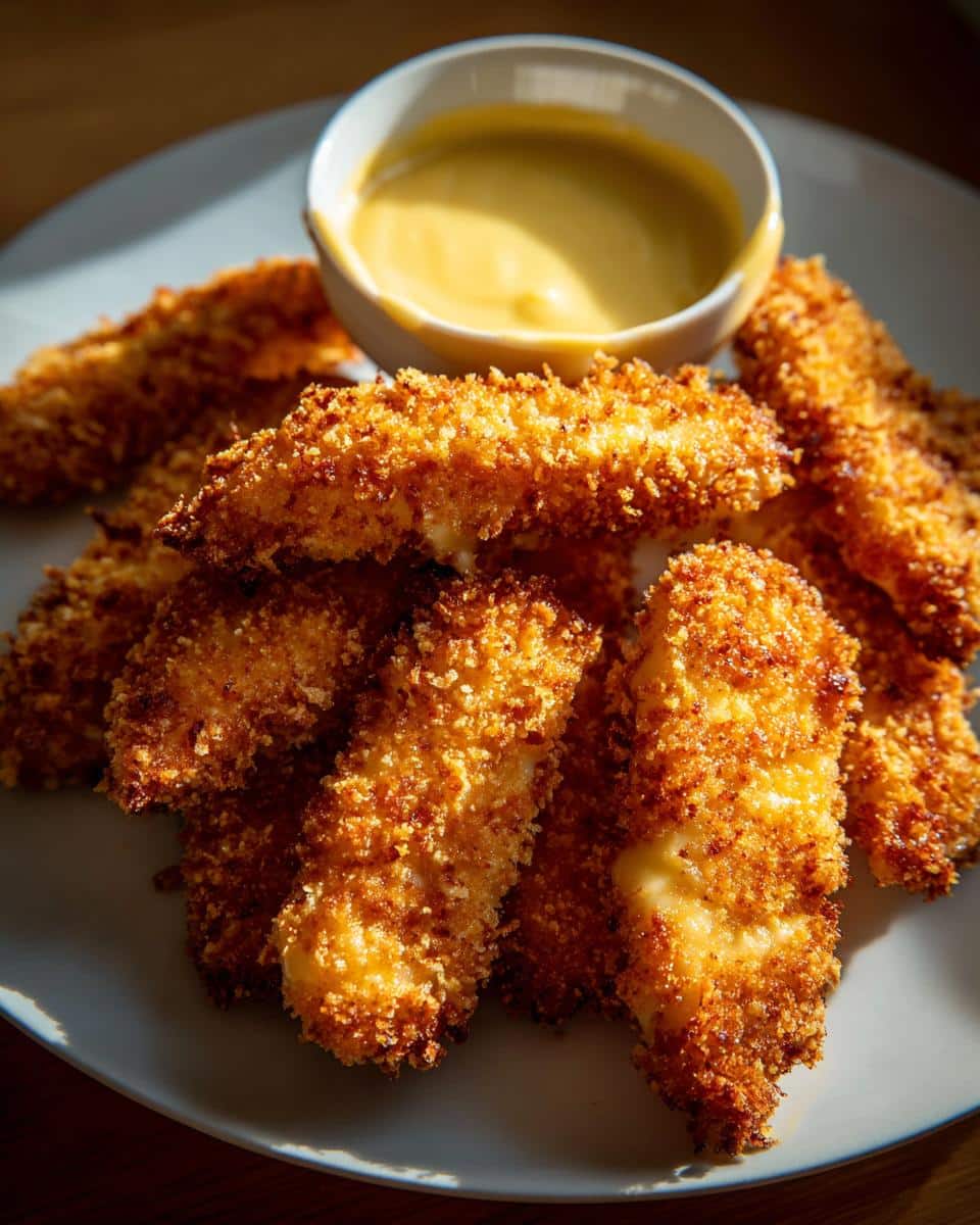 Crispy Oven-Baked Chicken Tenders with Honey Mustard - Other 3