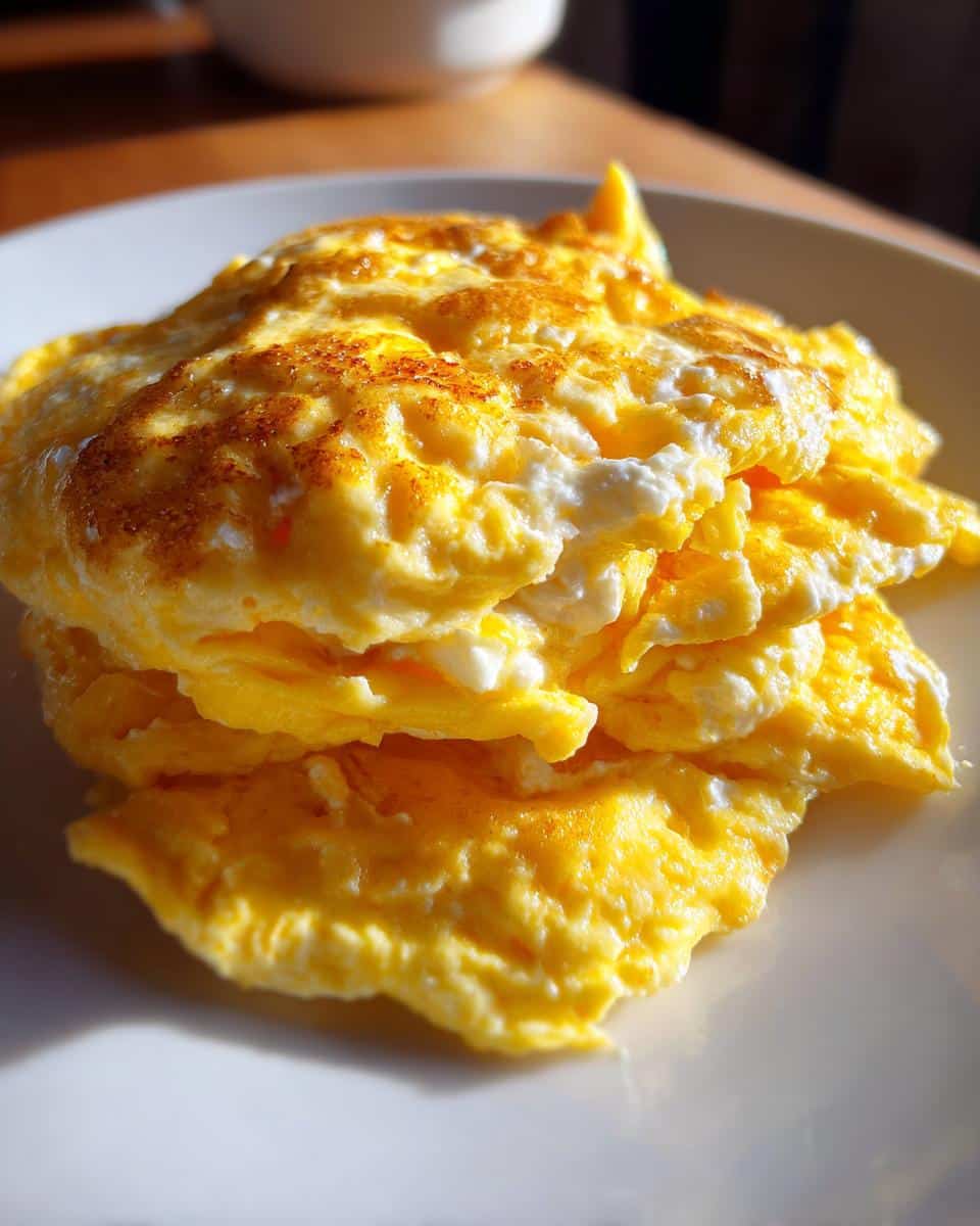 Fluffy Scrambled Eggs with Cottage Cheese - Other 2