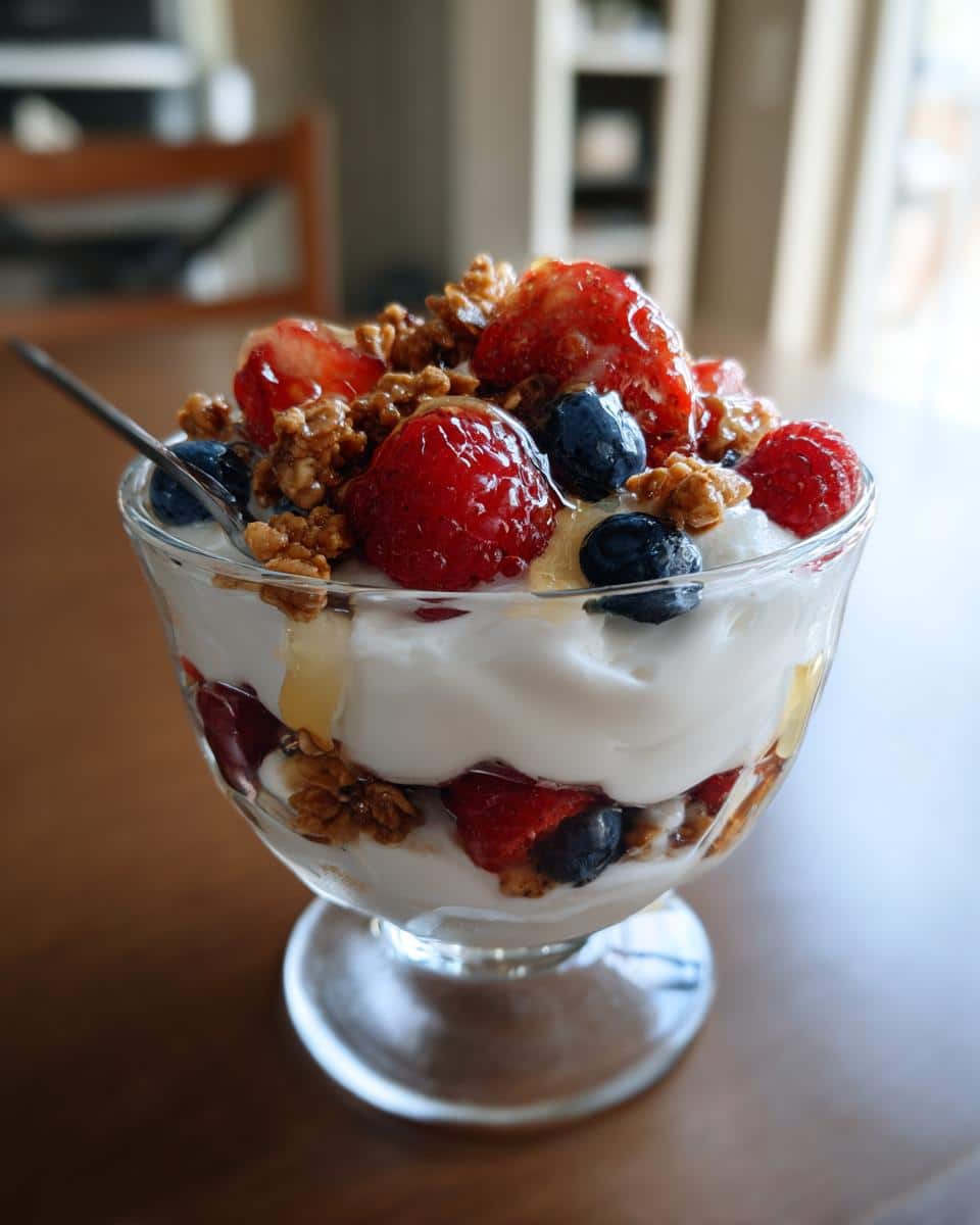 Greek Yogurt Berry Parfait with Granola - Other 1