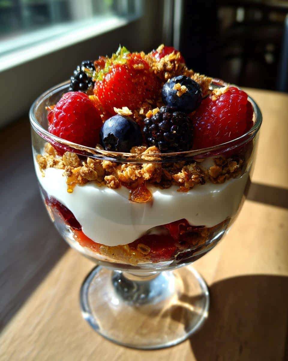 Greek Yogurt Berry Parfait with Granola - Other 2
