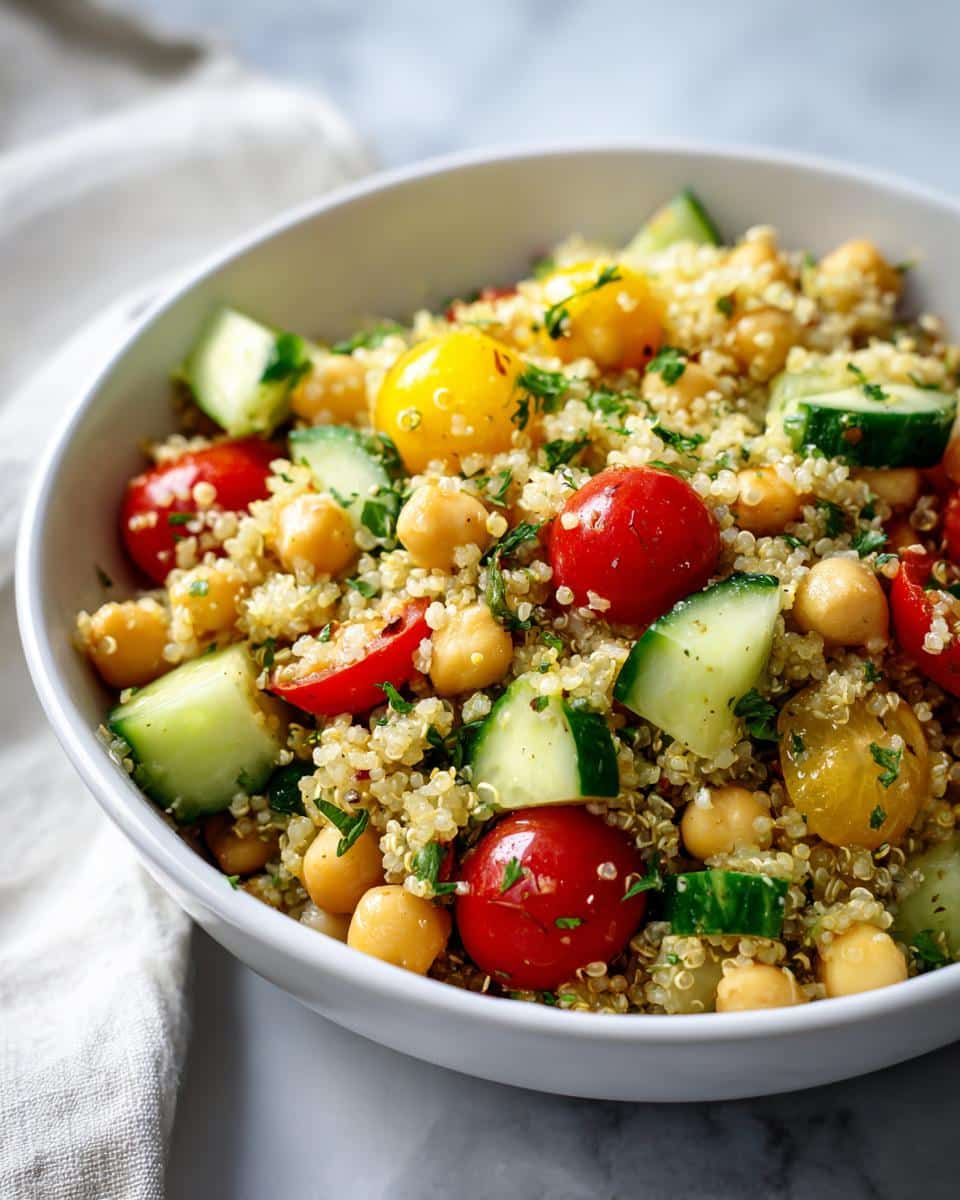 Lemon Herb Quinoa Salad with Chickpeas - Other 2