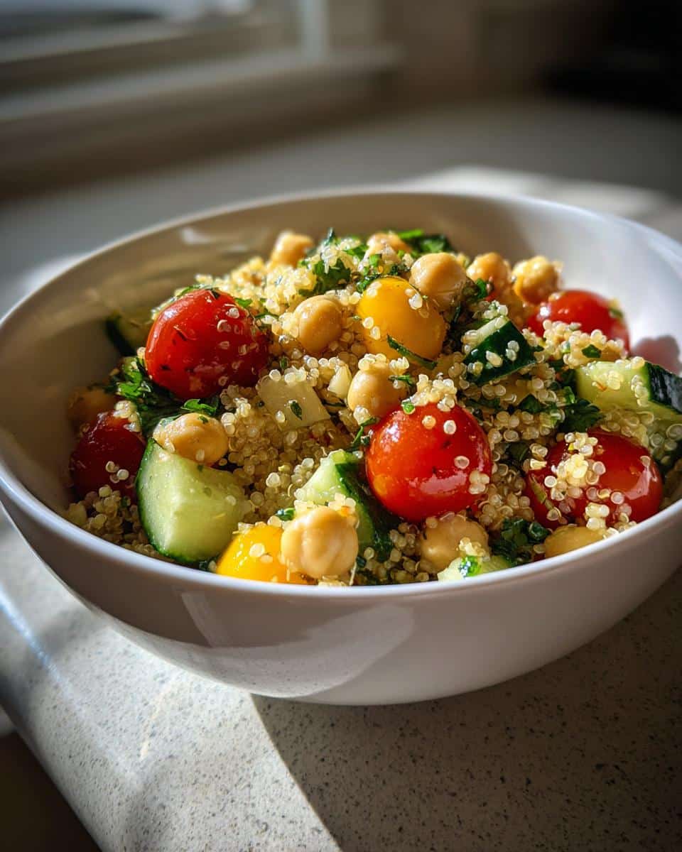 Lemon Herb Quinoa Salad with Chickpeas - Other 4