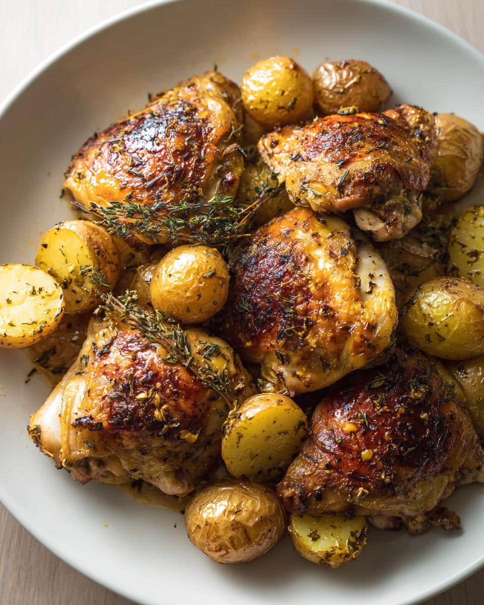 Juicy Lemon Herb Roasted Chicken and Potatoes in 1 Pan 3 Lemon Herb Roasted Chicken and Potatoes - Other 2
