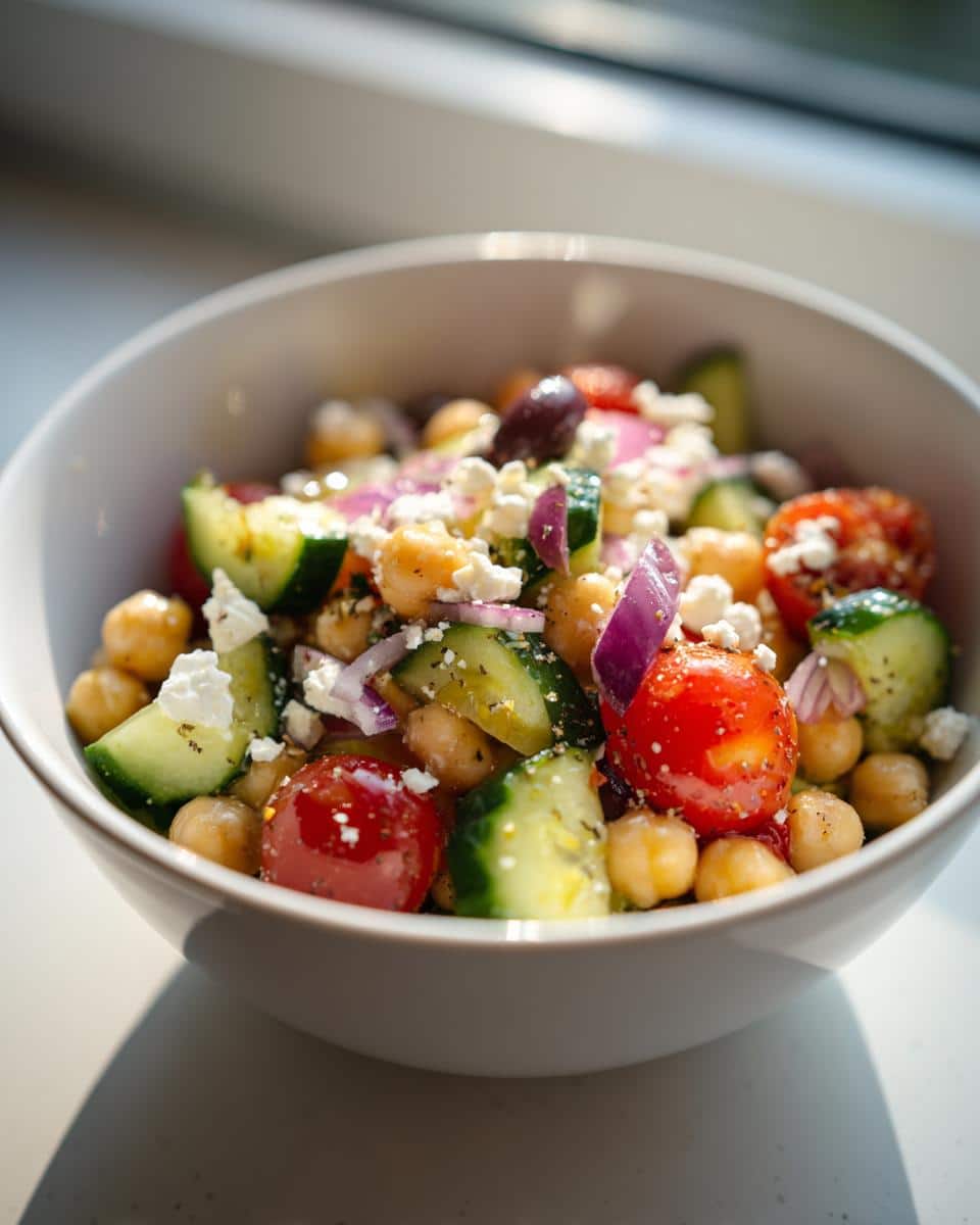 Mediterranean Chickpea Salad with Feta - Other 1