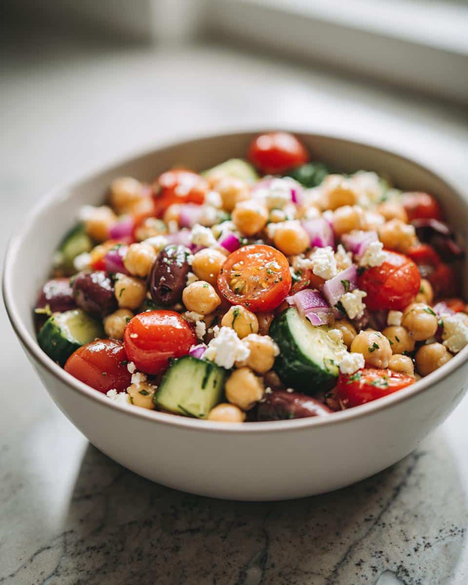 Mediterranean Chickpea Salad with Feta - Other 2