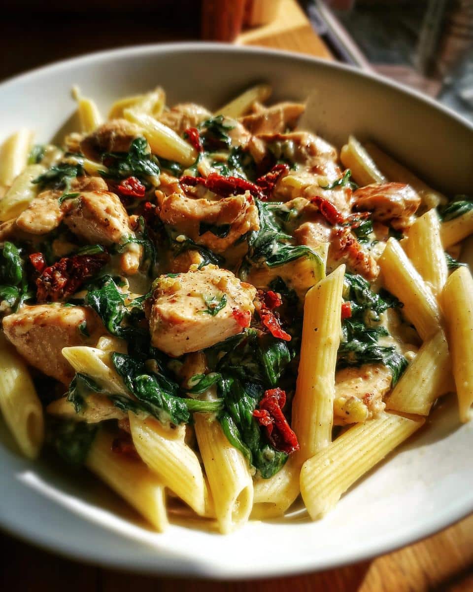 30-Minute One-Pot Creamy Tuscan Chicken Pasta Perfection 2 One-Pot Creamy Tuscan Chicken Pasta - Other 1