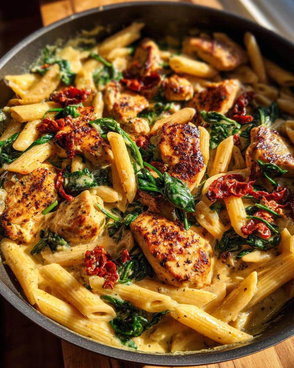 30-Minute One-Pot Creamy Tuscan Chicken Pasta Perfection 5 One-Pot Creamy Tuscan Chicken Pasta - Other 4