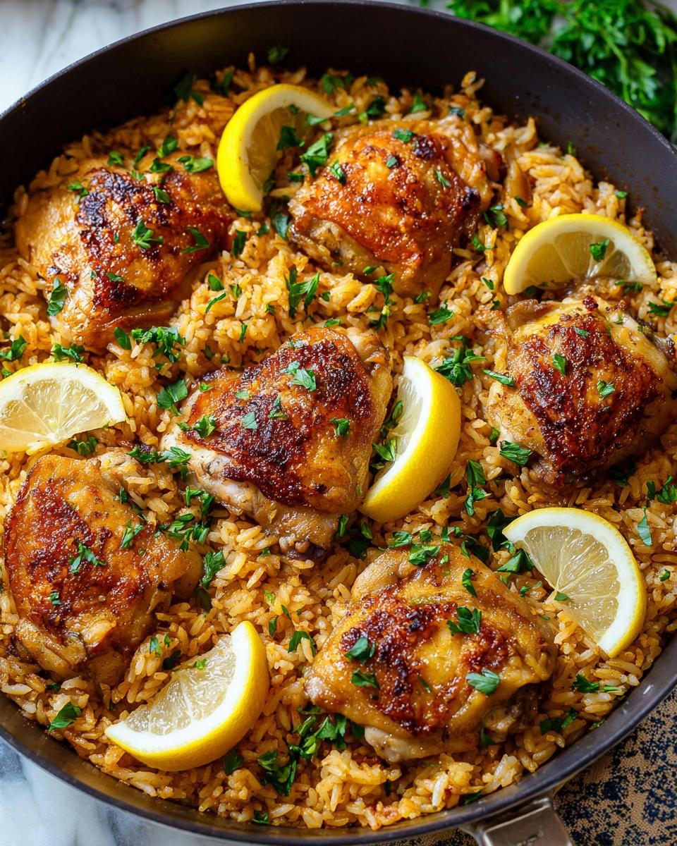 One-Pot Greek Chicken and Lemon Rice - Other 1