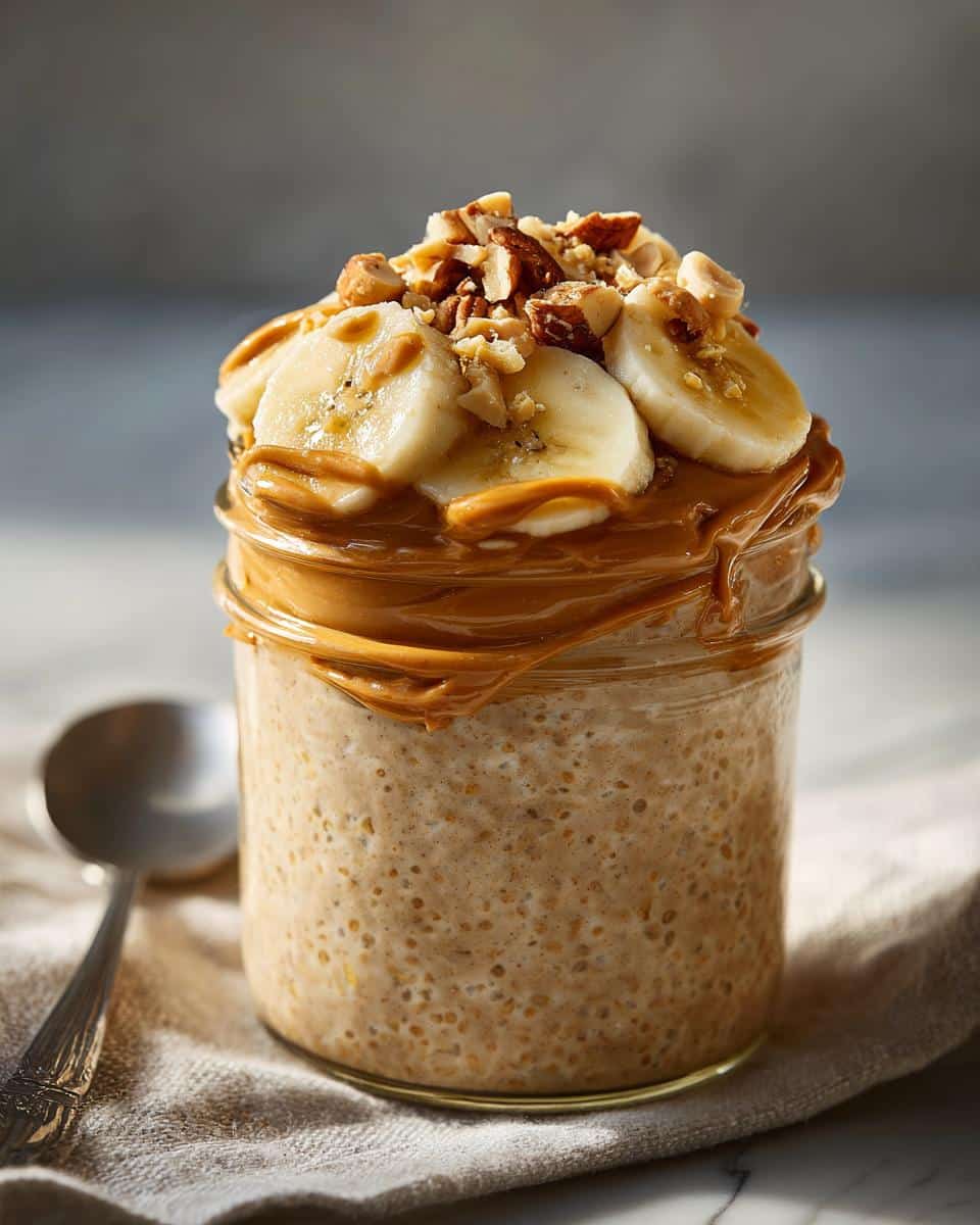 Peanut Butter Banana Overnight Oats - Other 3