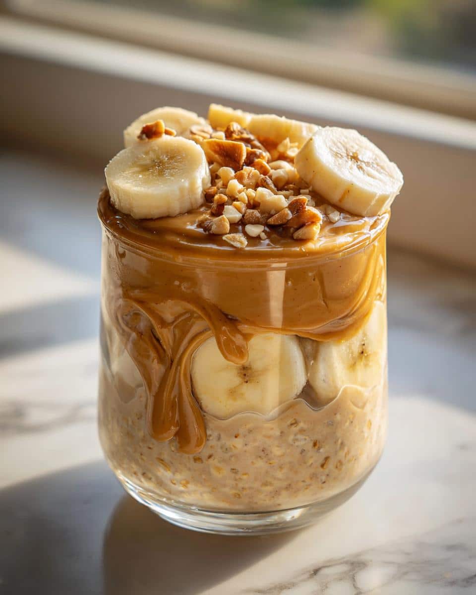 Peanut Butter Banana Overnight Oats - Other 4