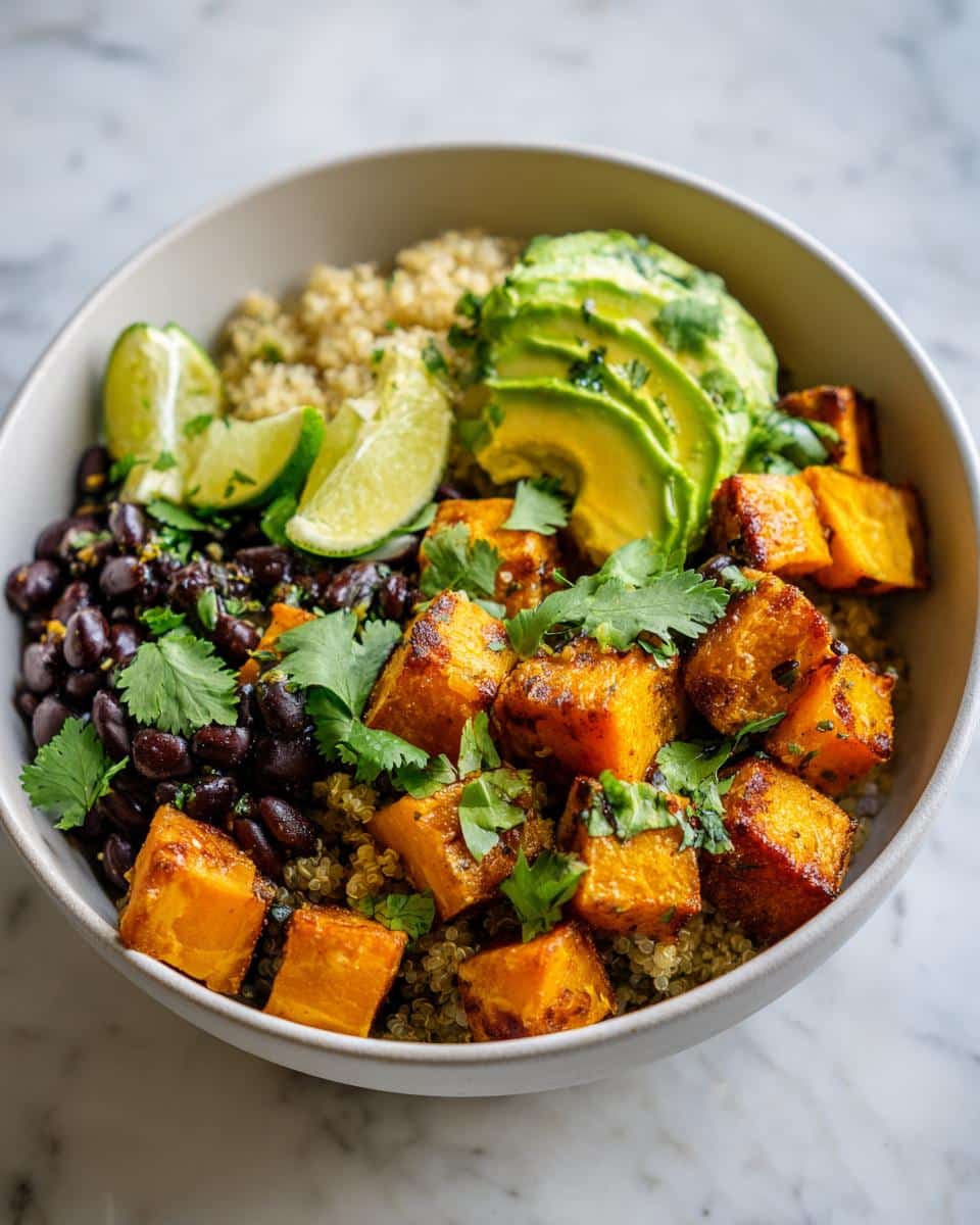 Roasted Sweet Potato and Black Bean Bowl - Other 1
