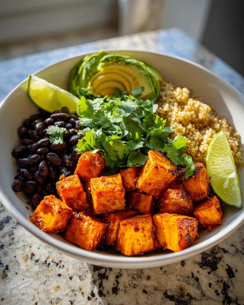 Roasted Sweet Potato and Black Bean Bowl - Other 2