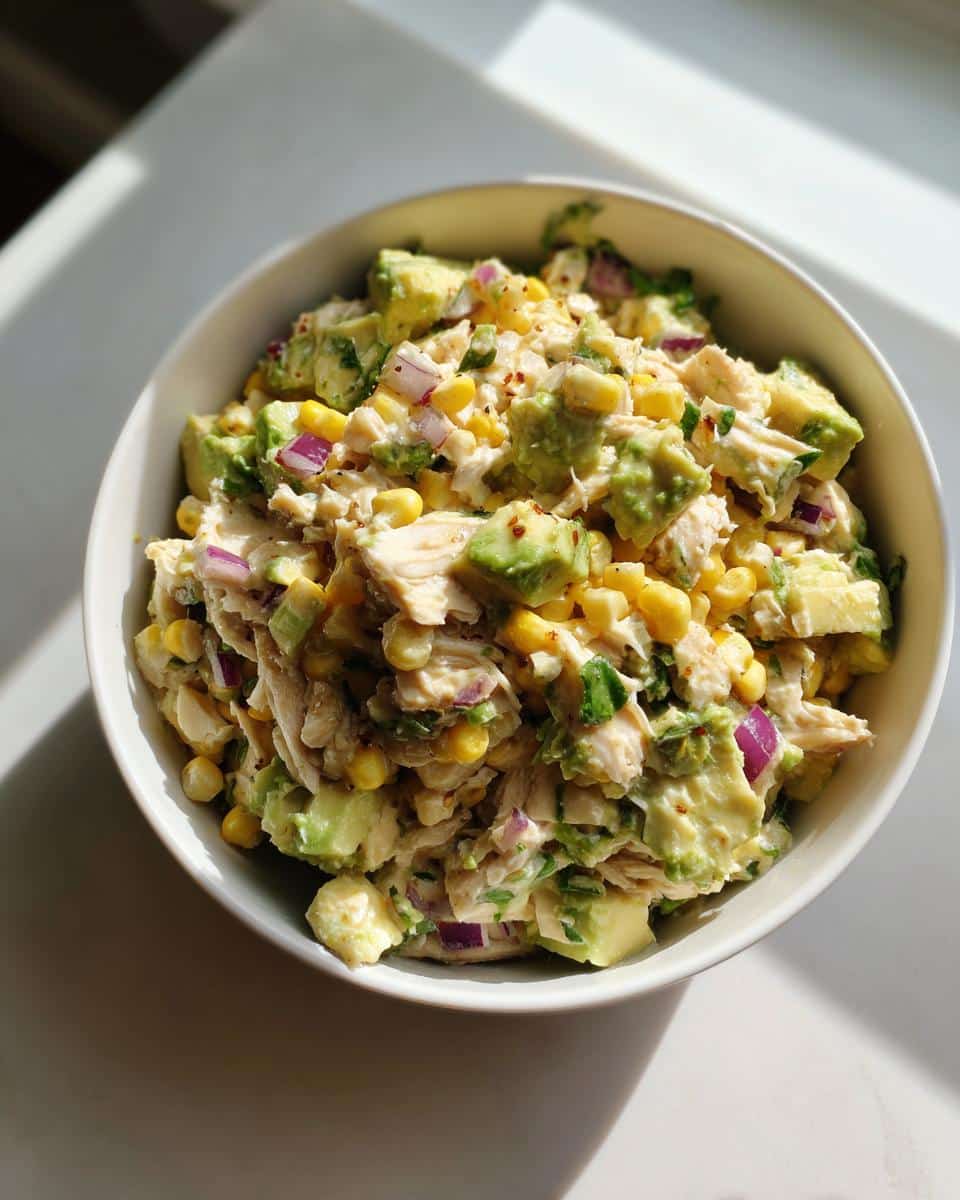 Southwest Chicken Salad with Avocado and Corn - Other 3