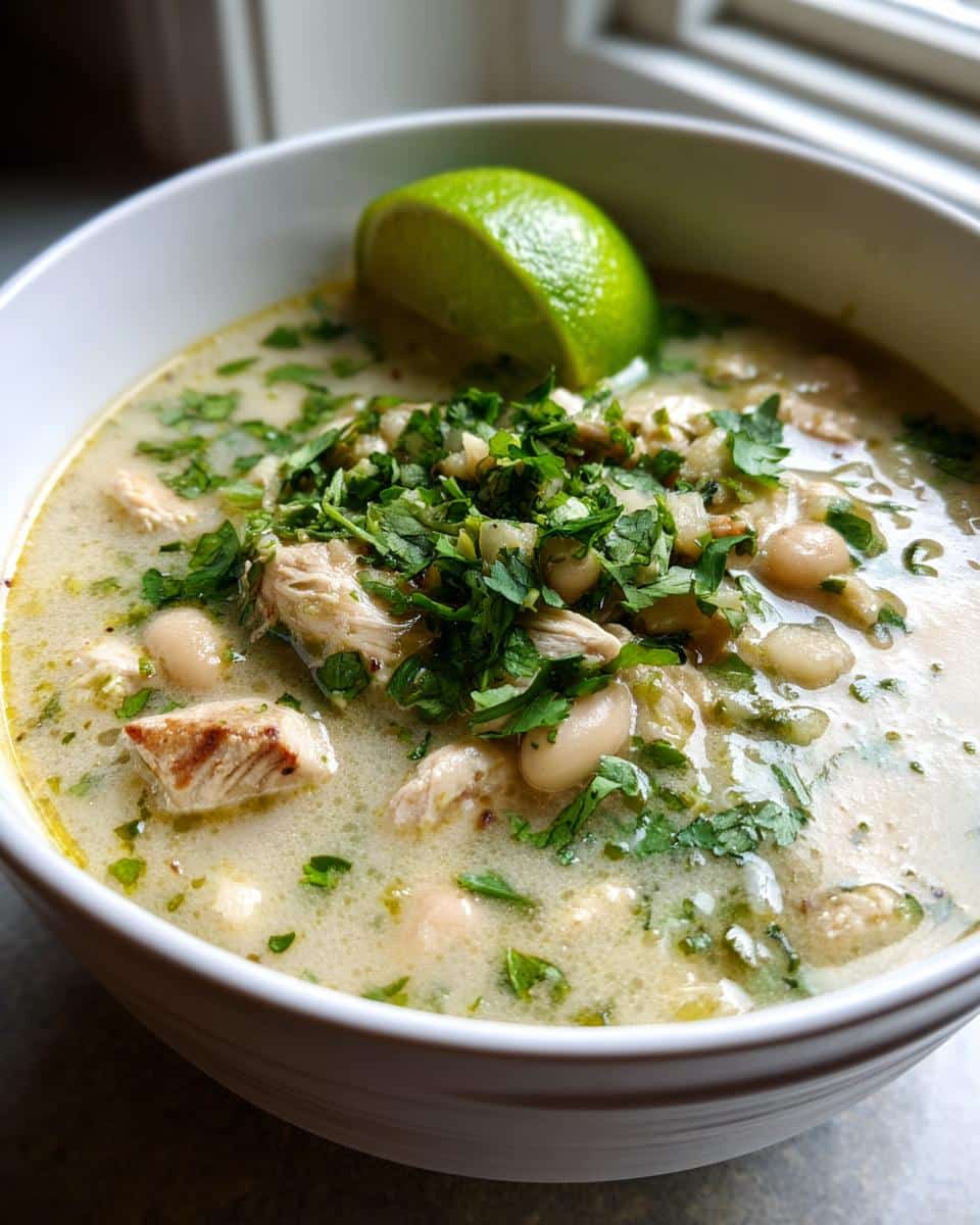 Easy White Bean Chicken Chili with Lime in 45 Minutes 2 White Bean Chicken Chili with Lime and Cilantro - Other 1