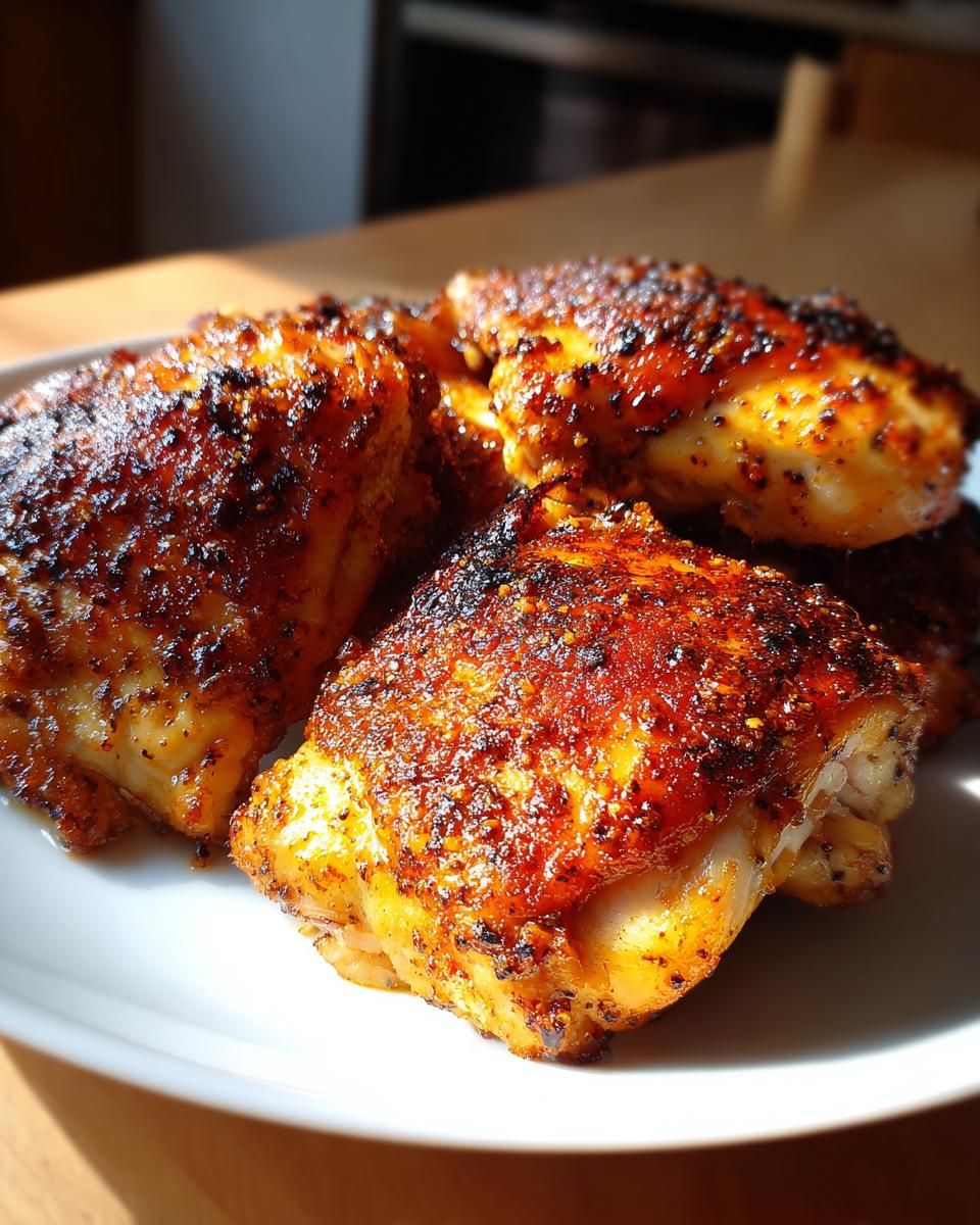 Close-up of several pieces of crispy, golden-brown Oven-Baked Juicy Baked Chicken Breast on a white plate.